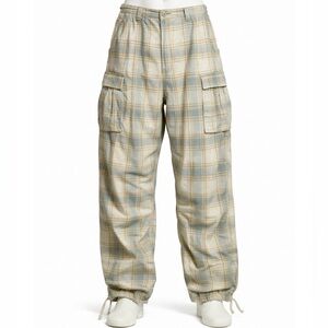 ZARA RHUIGI Plaid Cargo Pants | Men’s US 34 | Utility Streetwear
